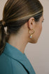 PEARL LEAF EARRING SILVER